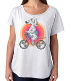 Dachshund On Bike Dog Shirt