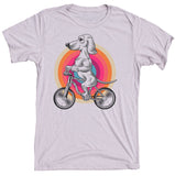 Dachshund On Bike Dog Shirt