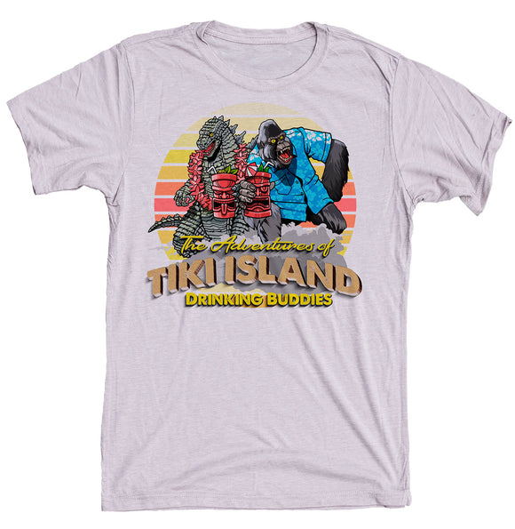 Tiki Shirt Godzilla & King Kong
