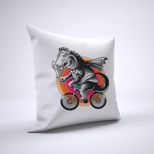 Alligator Pillow Cover Case 20in x 20in - Animals On Bike Pillows