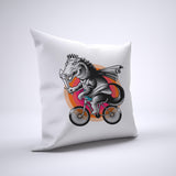 Alligator Pillow Cover Case 20in x 20in - Animals On Bike Pillows