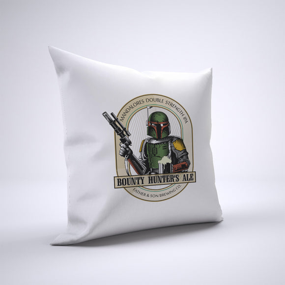 Bounty Hunter Ale Pillow Cover Case 20in x 20in - Funny Pillows