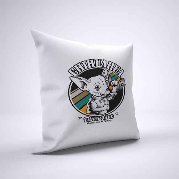 Chihuahua Pillow Cover Case 20in x 20in - Gym Pillows