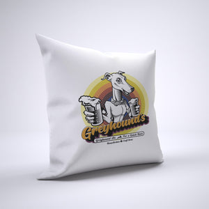 Greyhound Pillow Cover Case 20in x 20in - Craft Beer Pillows