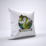 Loch Ness Monster Ale Pillow Cover Case 20in x 20in - Funny Pillows