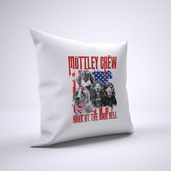 Muttley Chew Pillow Cover Case 20in x 20in - Funny Pillows