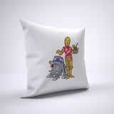 R2D2 And C3PO Tiki Pillow Cover Case 20in x 20in - Funny Pillows