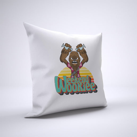 Wookiee Weekend Pillow Cover Case 20in x 20in - Funny Pillows