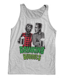 Drinking Buddies Wolfman And Frankenstein Shirt