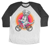 Golden Retriever On Bike Dog Shirt