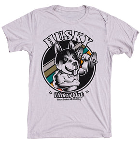Husky Dog Shirt for the Gym