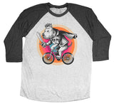 Pitbull On Bike Dog Shirt