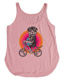 Rottweiler On Bike Dog Shirt