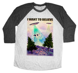 UFO I Want To Believe Shirt