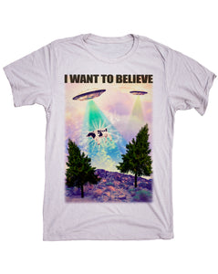 UFO I Want To Believe Shirt